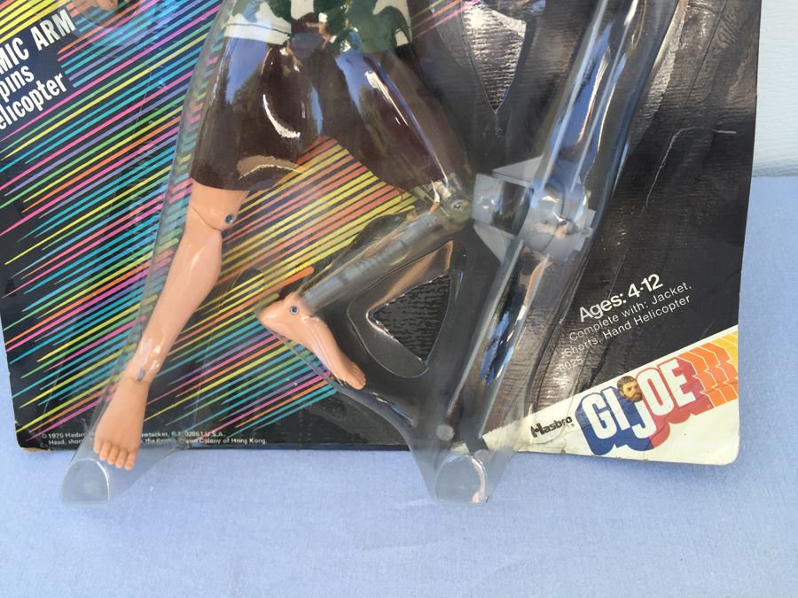 GI Joe Mike Power Atomic Man With Atomic Flashing Eye New On Card Vintage 1975 [Photo 7]