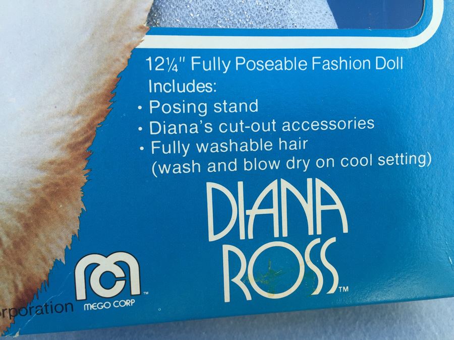 Diana Ross Action Figure Doll By MEGO New In Box Vintage 1977 Motown Records [Photo 2]