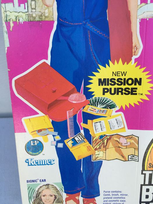 Jaime Sommers The Bionic Woman Action Figure With Mission Purse New In Box Vintage 1974 [Photo 9]