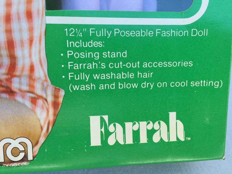 Farrah Fawcett 12 1/4' Action Figure Doll By MEGO New In Box Vintage 1977 [Photo 8]