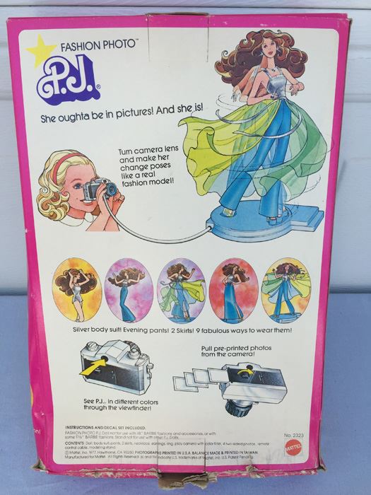 P.J. Fashion Photo Camera Barbie By Mattel New In Box Vintage 1977 [Photo 3]
