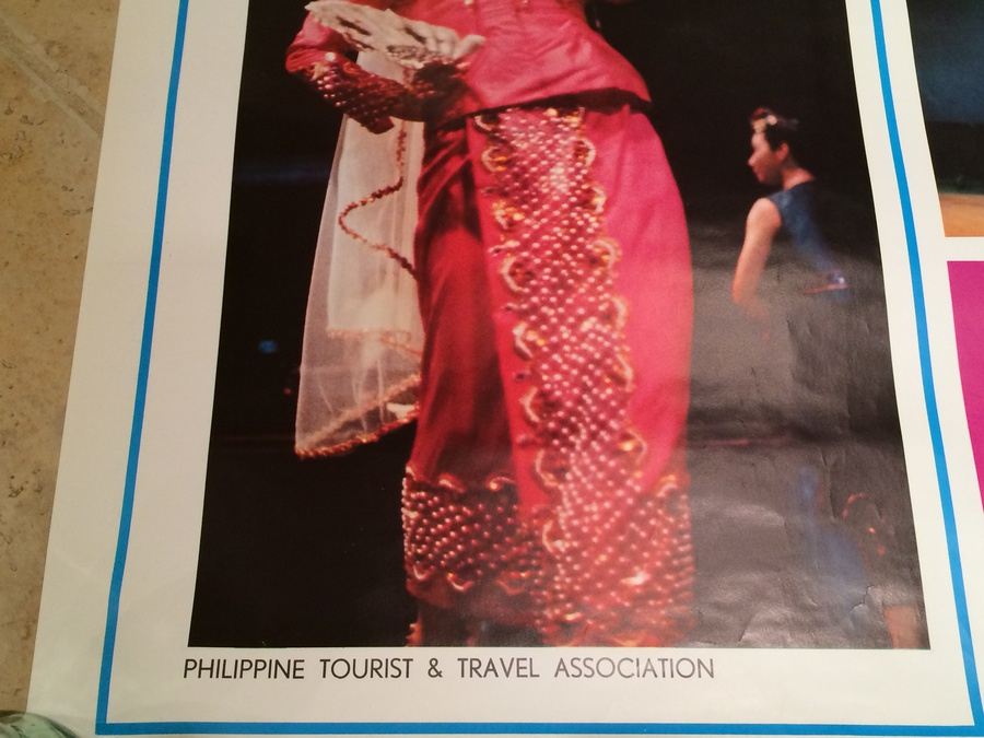 Original Vintage Philippines Travel Poster [Photo 2]
