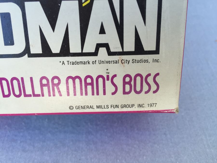Oscar Goldman Six Million Dollar Man's Boss Action Figure With Exploding Briefcase Kenner Vintage 1977 [Photo 10]