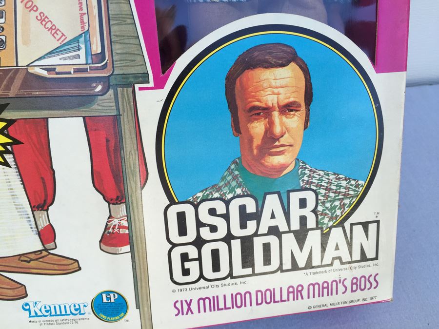 oscar goldman action figure value