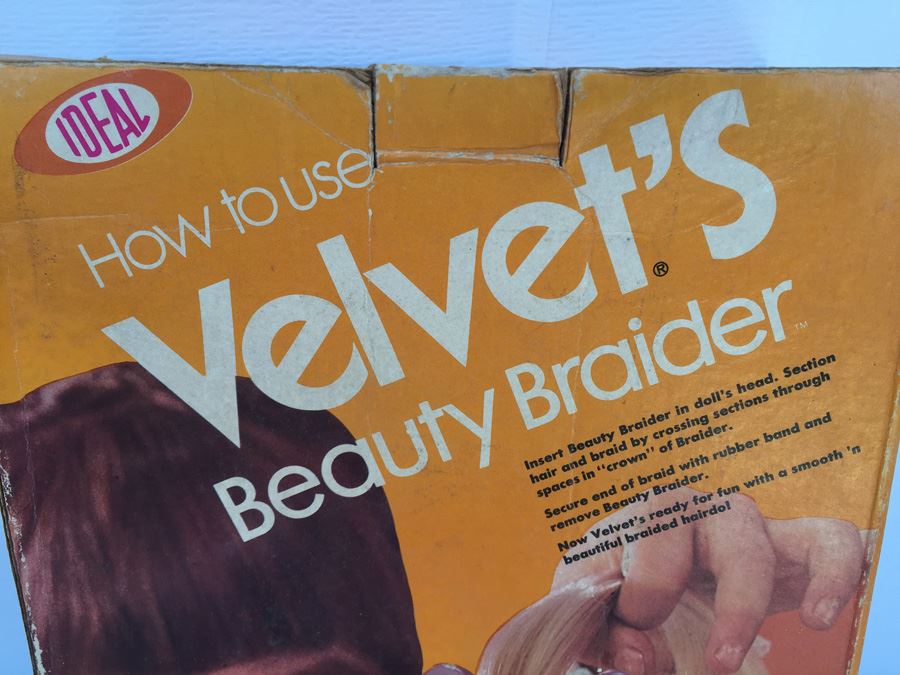 Velvet's Beauty Braider By Ideal With Box Vintage 1973 [Photo 2]