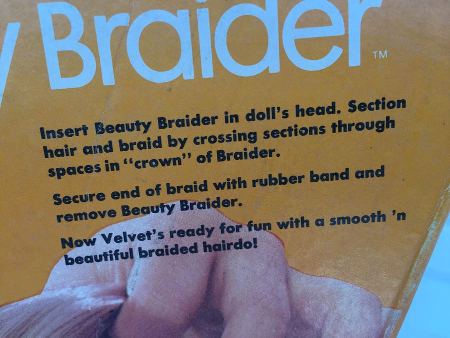Velvet's Beauty Braider By Ideal With Box Vintage 1973 [Photo 3]
