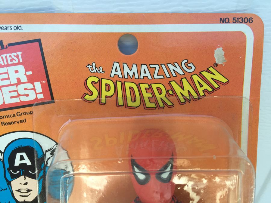 The Amazing-Spiderman Action Figure Mego Sealed On Card Vintage 1975 [Photo 4]
