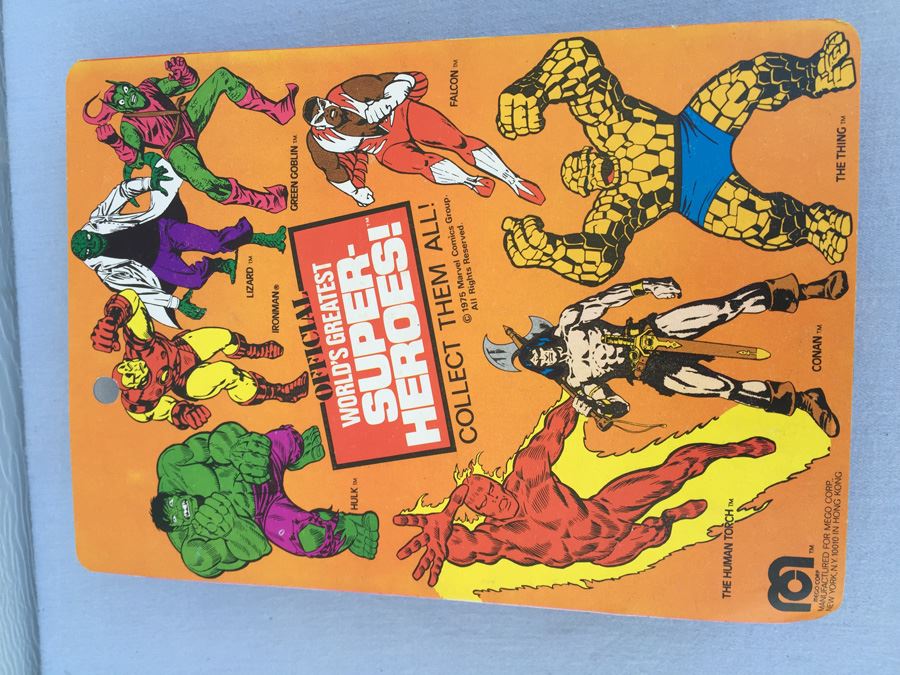 The Amazing-Spiderman Action Figure Mego Sealed On Card Vintage 1975 [Photo 3]