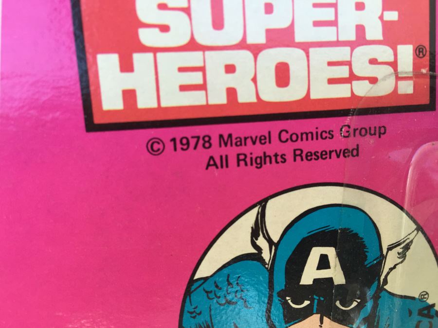 The Incredible Hulk Action Figure Sealed On Card MEGO Vintage 1978 [Photo 9]