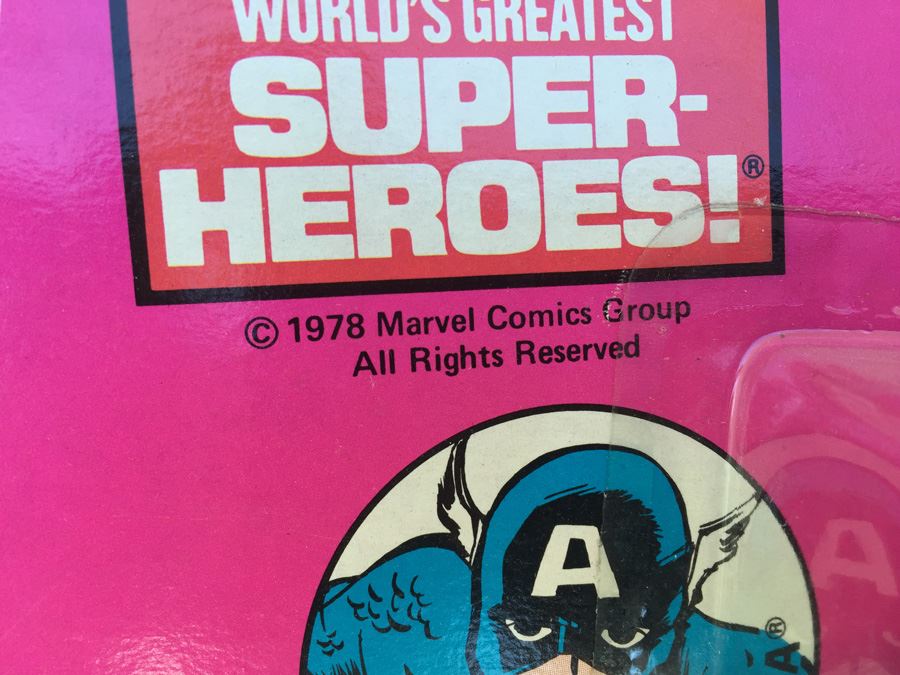 The Incredible Hulk Action Figure Sealed On Card MEGO Vintage 1978 [Photo 6]