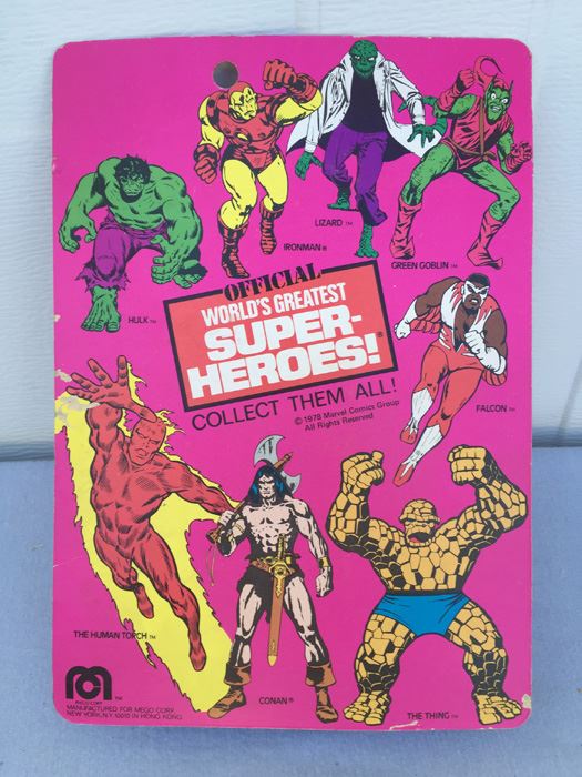 The Incredible Hulk Action Figure Sealed On Card MEGO Vintage 1978 [Photo 3]