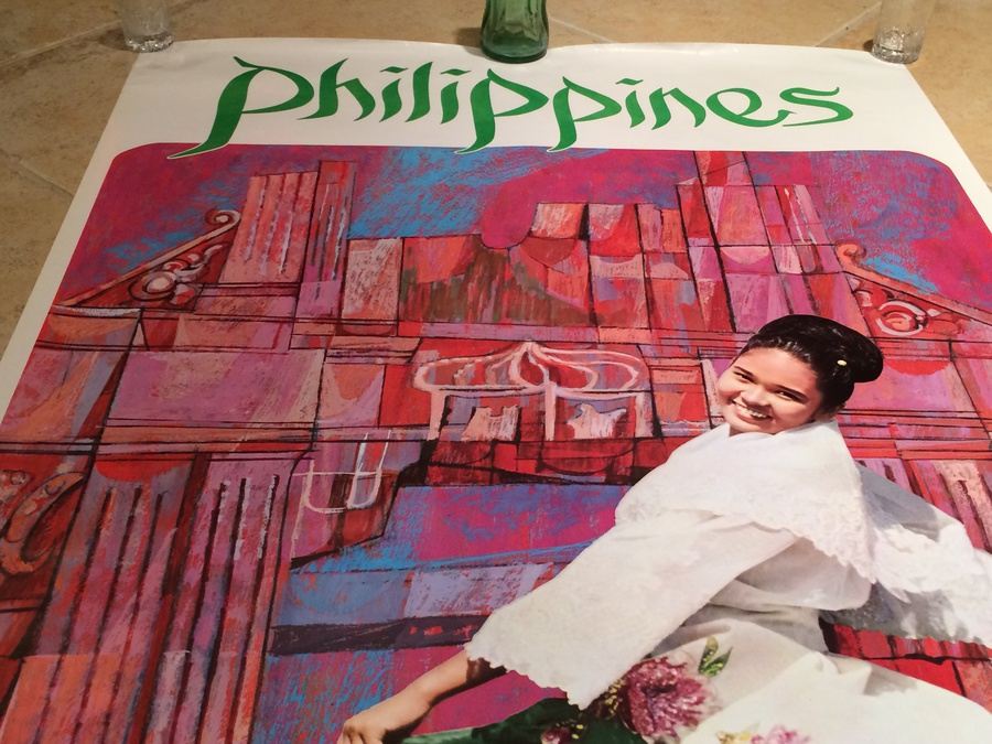 Original Vintage Philippines Travel Poster [Photo 4]
