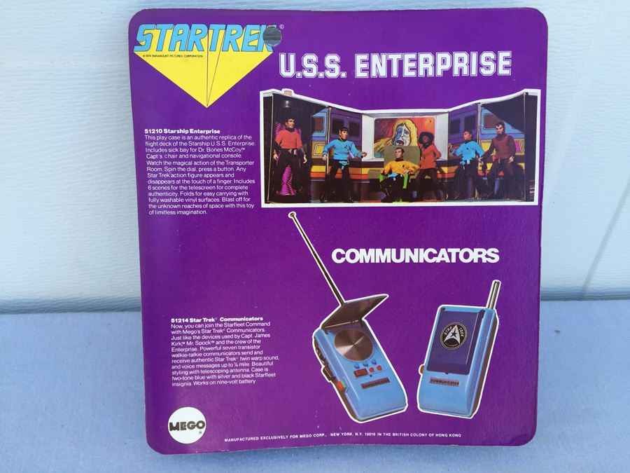 Capt. Kirk Star Trek 8' Action Figure Sealed On Card MEGO Vintage 1974 [Photo 3]