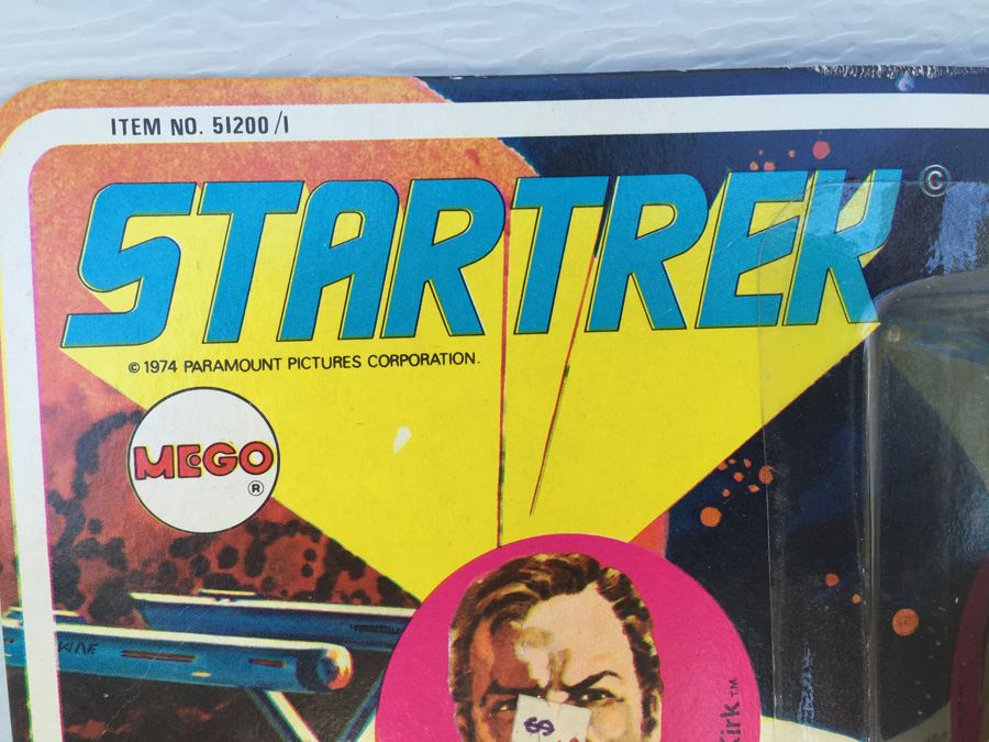Capt. Kirk Star Trek 8' Action Figure Sealed On Card MEGO Vintage 1974 [Photo 5]