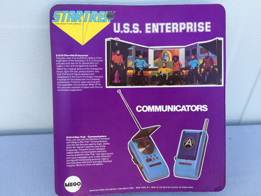 Capt. Kirk Star Trek 8' Action Figure Sealed On Card MEGO Vintage 1974 [Photo 11]