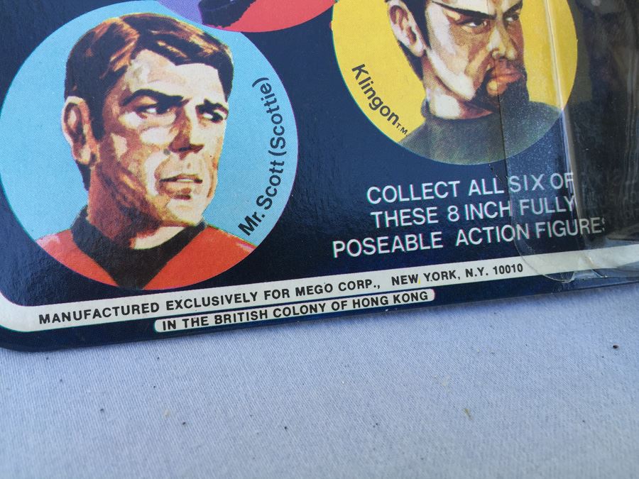 Capt. Kirk Star Trek 8' Action Figure Sealed On Card MEGO Vintage 1974 [Photo 7]