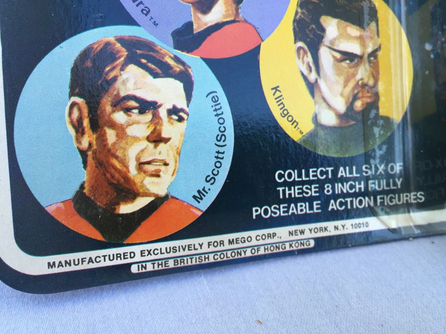 Dr. McCoy (Bones) Star Trek 8' Action Figure Sealed On Card MEGO Vintage 1974 [Photo 7]