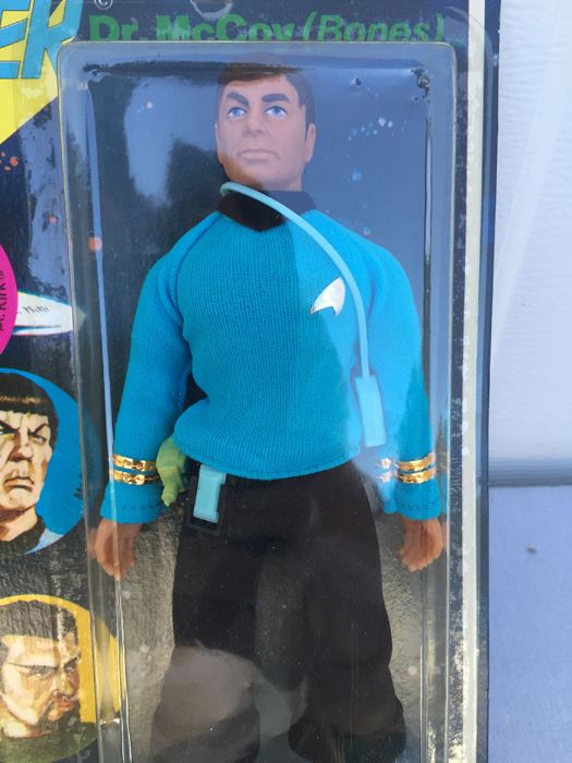 Dr. McCoy (Bones) Star Trek 8' Action Figure Sealed On Card MEGO Vintage 1974 [Photo 8]