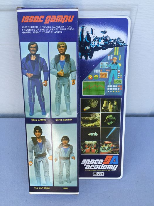 Issac Gampu Space Academy Action Figure Hasbro New In Box Vintage 1977 [Photo 3]