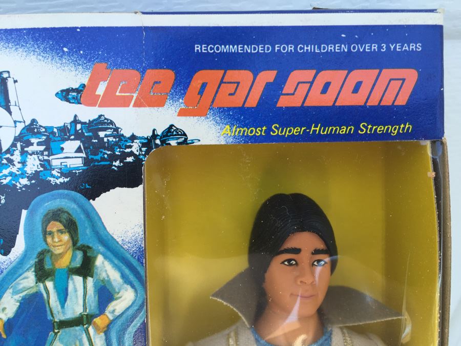 Tee Gar Soom Space Academy Action Figure Hasbro New In Box Vintage 1977 [Photo 2]