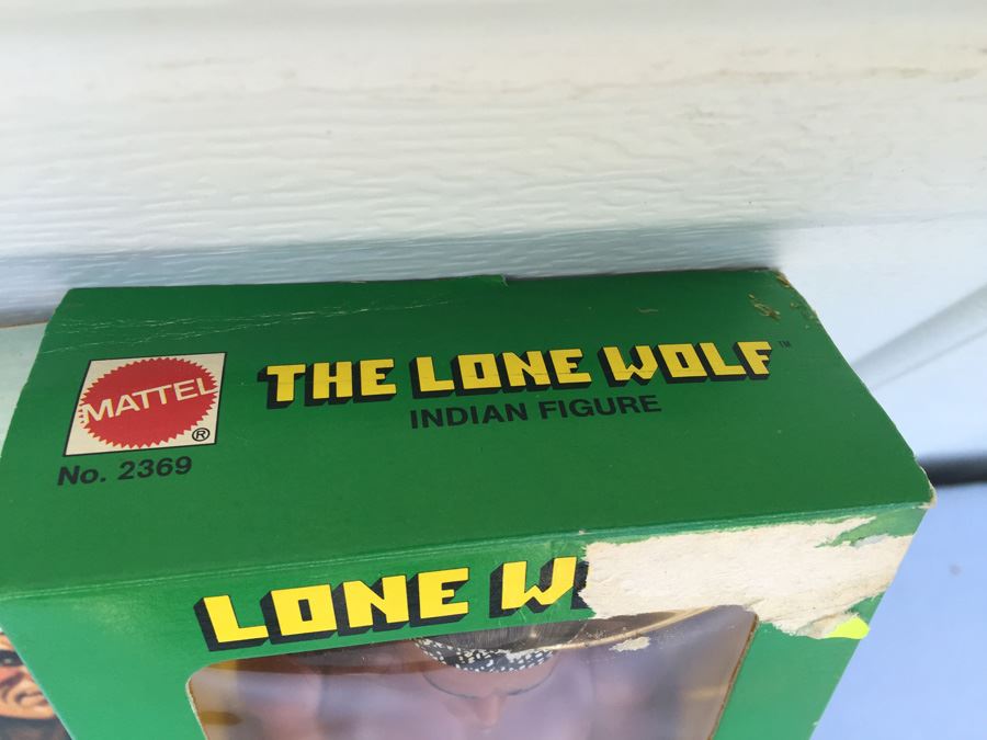 How The West Was Won The Lone Wolf Indian Figure Doll New In Box Mattel Vintage 1978 [Photo 5]