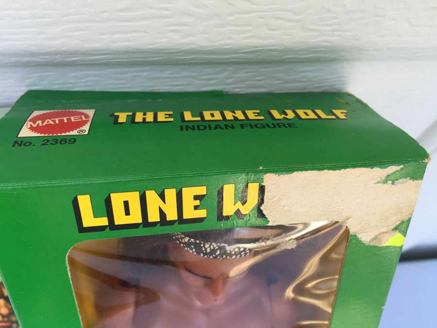 How The West Was Won The Lone Wolf Indian Figure Doll New In Box Mattel Vintage 1978 [Photo 4]