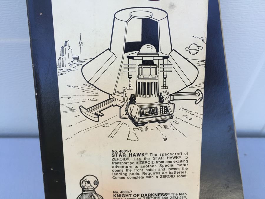 Knight Of Darkness Star Team Action Figure Ideal New In Box Vintage 1977 Star Wars Imitation Darth Vader [Photo 12]