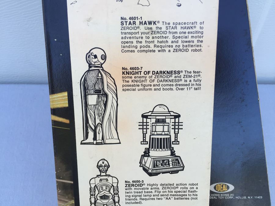 Knight Of Darkness Star Team Action Figure Ideal New In Box Vintage 1977 Star Wars Imitation Darth Vader [Photo 13]