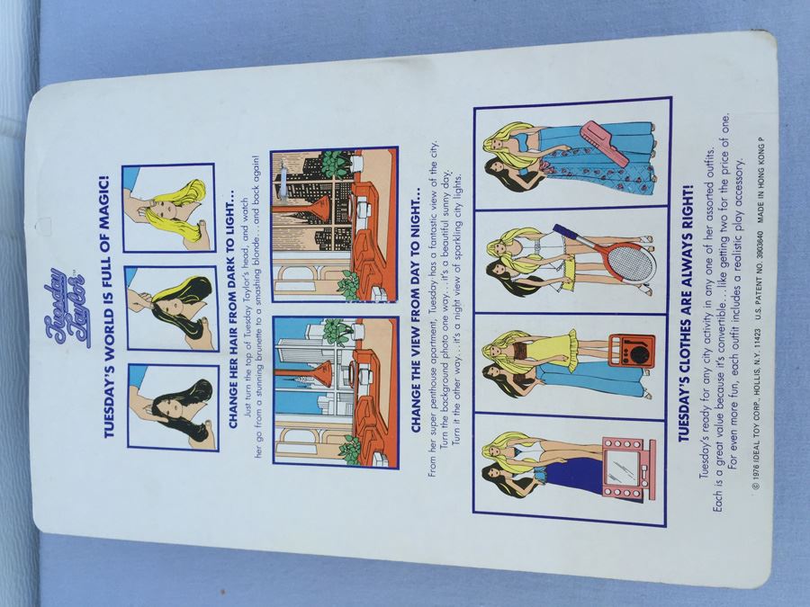Tuesday Taylor Doll Ideal New On Card Vintage 1976 [Photo 3]