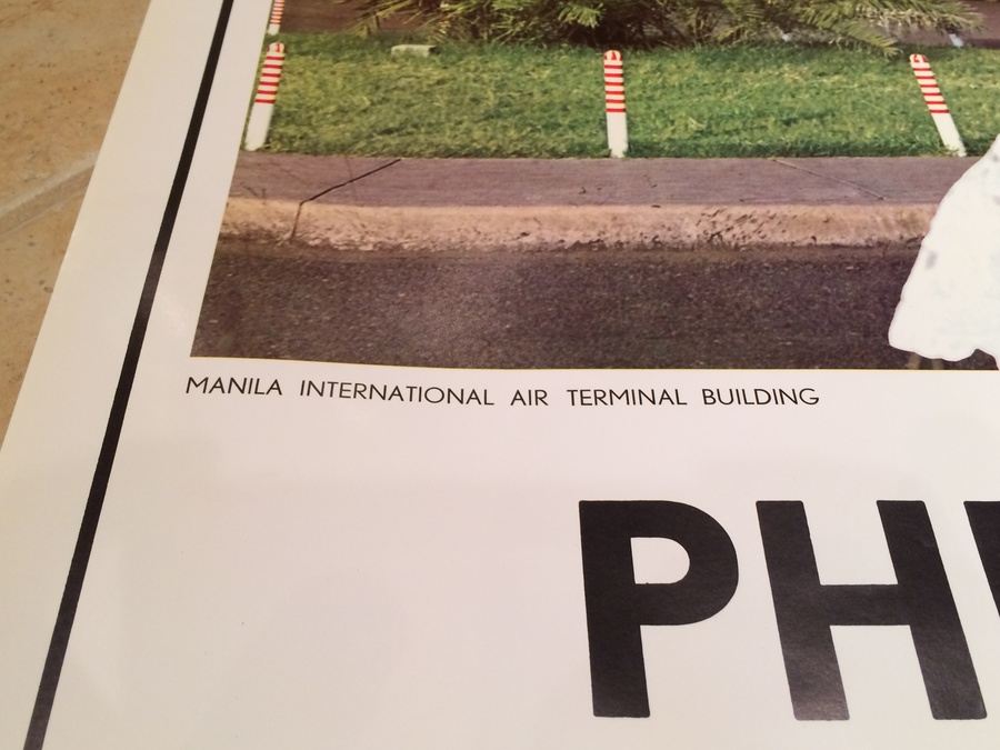 Original Vintage Philippines Travel Poster [Photo 3]