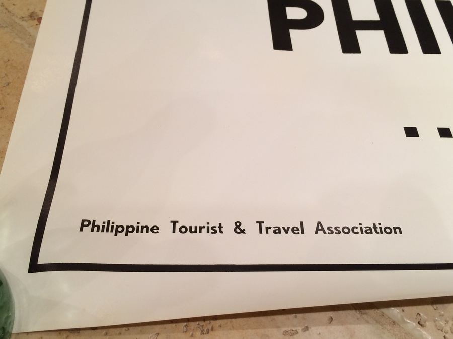 Original Vintage Philippines Travel Poster [Photo 2]