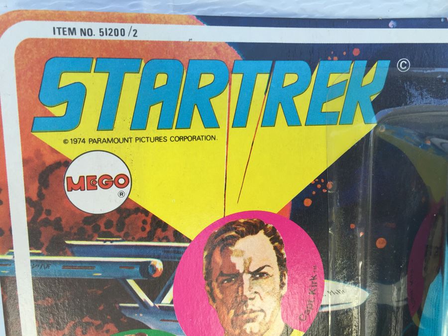 Mr. Spock Star Trek 8' Action Figure Sealed On Card MEGO Vintage 1974 [Photo 5]