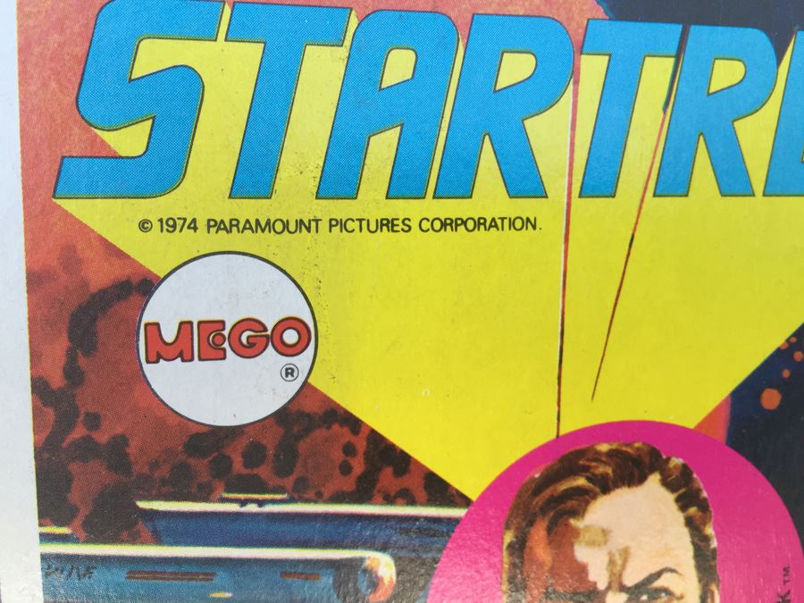 Mr. Spock Star Trek 8' Action Figure Sealed On Card MEGO Vintage 1974 [Photo 6]