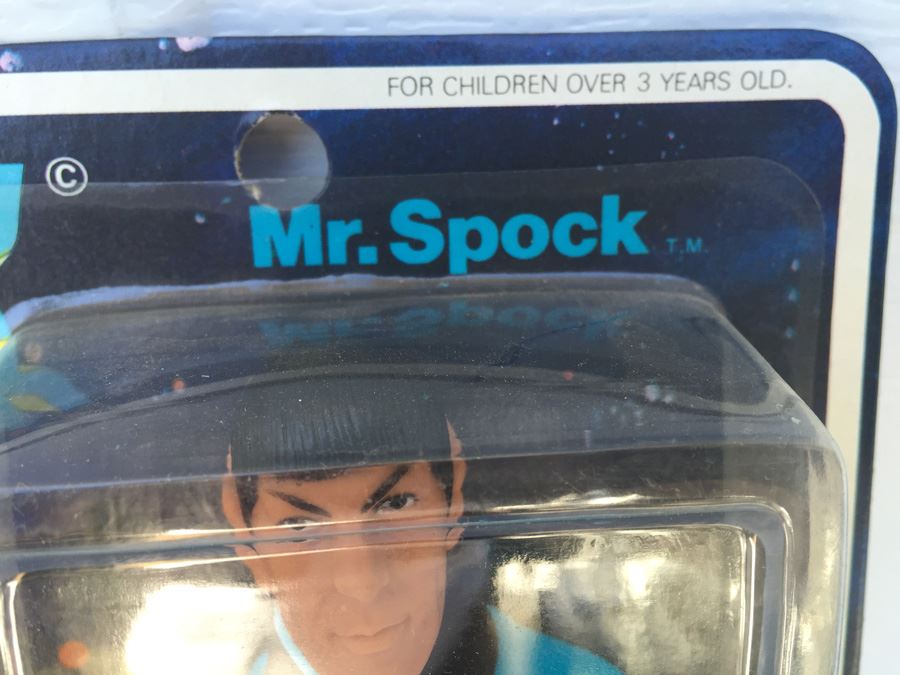 Mr. Spock Star Trek 8' Action Figure Sealed On Card MEGO Vintage 1974 [Photo 4]