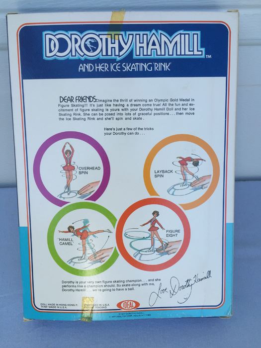 Dorothy Hamill Action Figure And Ice Skating Rink IDEAL New In Box Vintage 1977 [Photo 9]