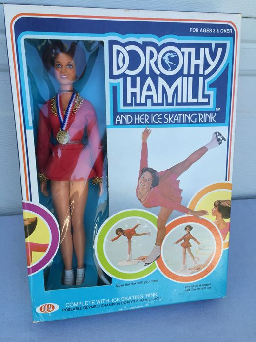Dorothy Hamill Action Figure And Ice Skating Rink IDEAL New In Box ...