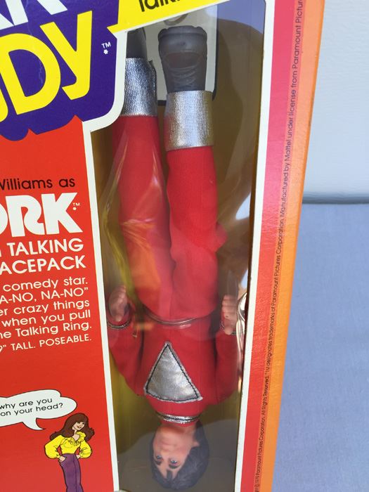 Mork & Mindy Mork Robin Williams Talking Action Figure Mattel New In Box Vintage 1979 [Photo 8]