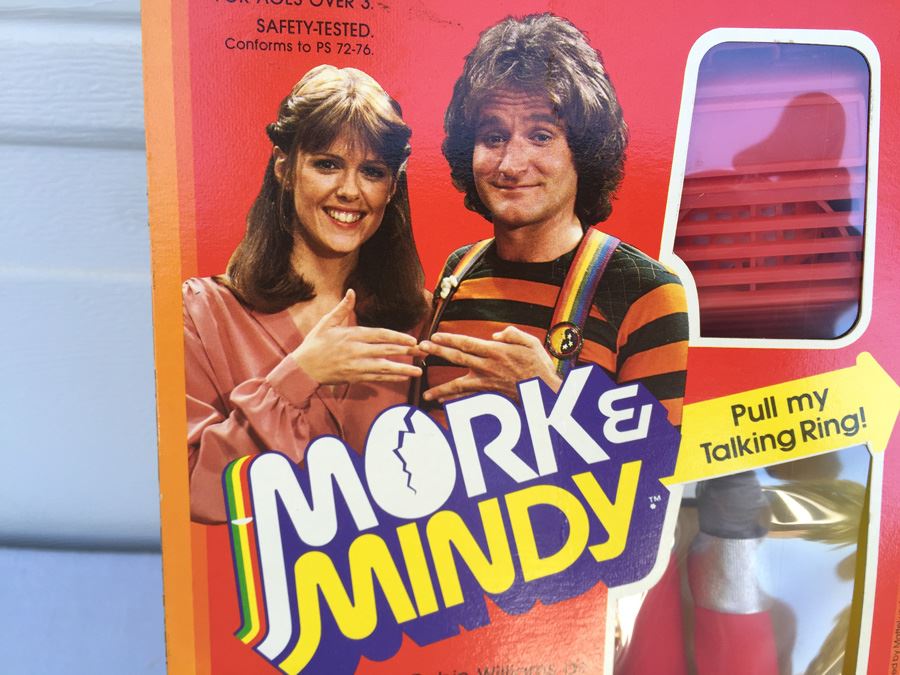 Mork & Mindy Mork Robin Williams Talking Action Figure Mattel New In Box Vintage 1979 [Photo 2]