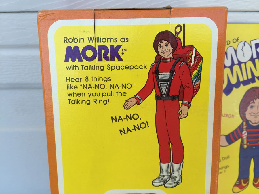Mork & Mindy Mork Robin Williams Talking Action Figure Mattel New In Box Vintage 1979 [Photo 12]