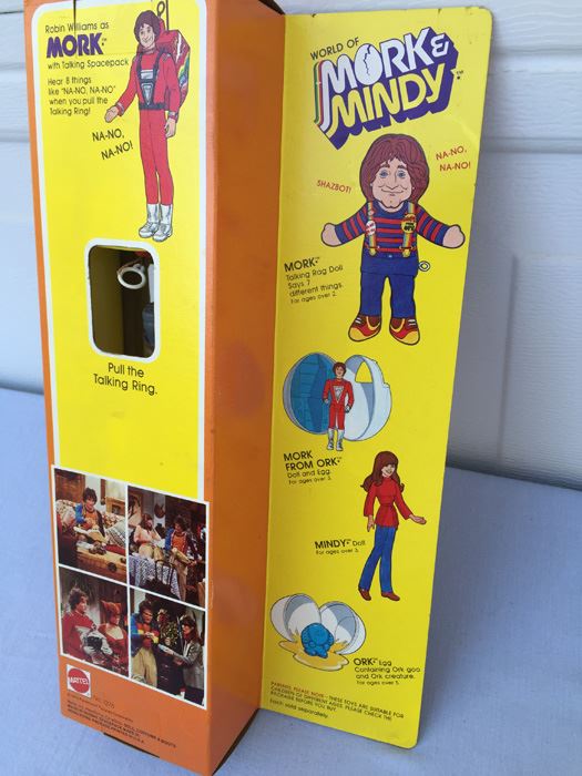 mork and mindy talking doll