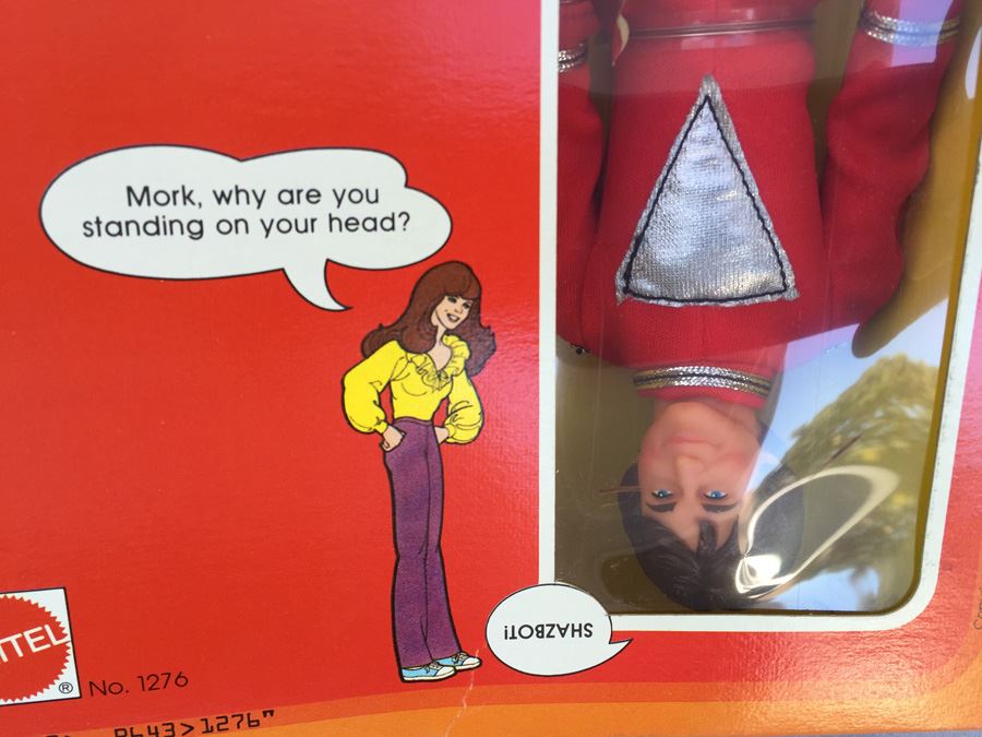 Mork & Mindy Mork Robin Williams Talking Action Figure Mattel New In Box Vintage 1979 [Photo 6]