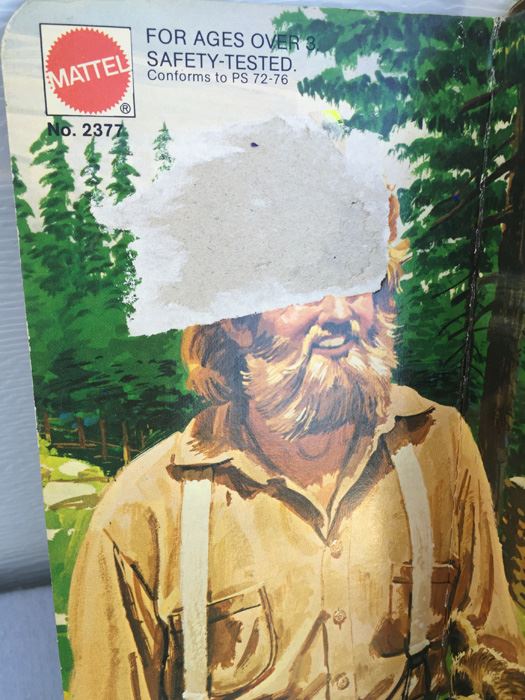 Grizzly Adams Action Figure Mattel New In Box Vintage 1978 [Photo 2]