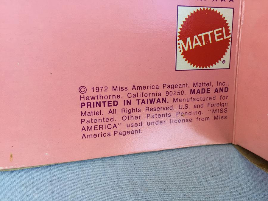 Quick Curl Miss America Doll Mattel New In Box Vintage 1972 [Photo 8]