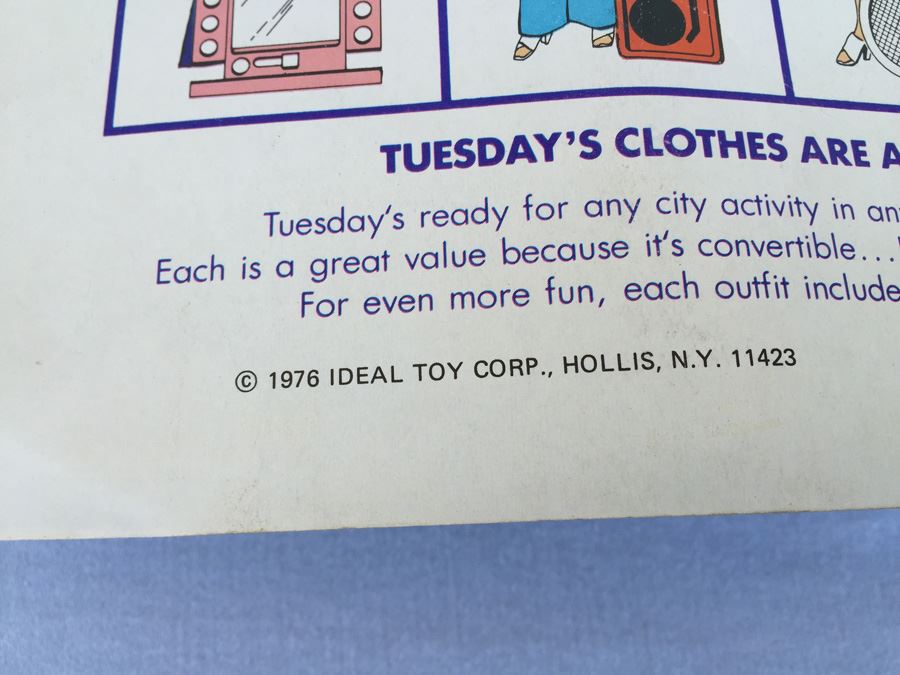 Eric Tuesday's Boyfriend Doll IDEAL New On Card Vintage 1976 [Photo 7]