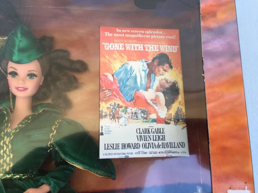 Hollywood Legends Collection Barbie As Scarlett O'Hara New In Box Vintage 1994 [Photo 6]