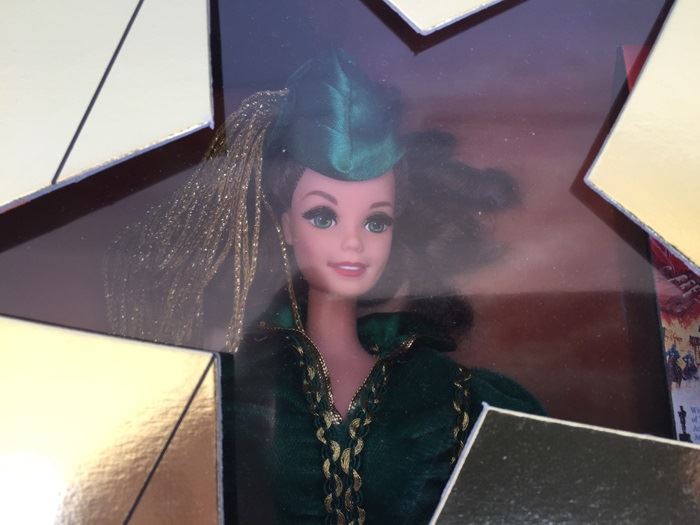 Hollywood Legends Collection Barbie As Scarlett O'Hara New In Box Vintage 1994 [Photo 3]