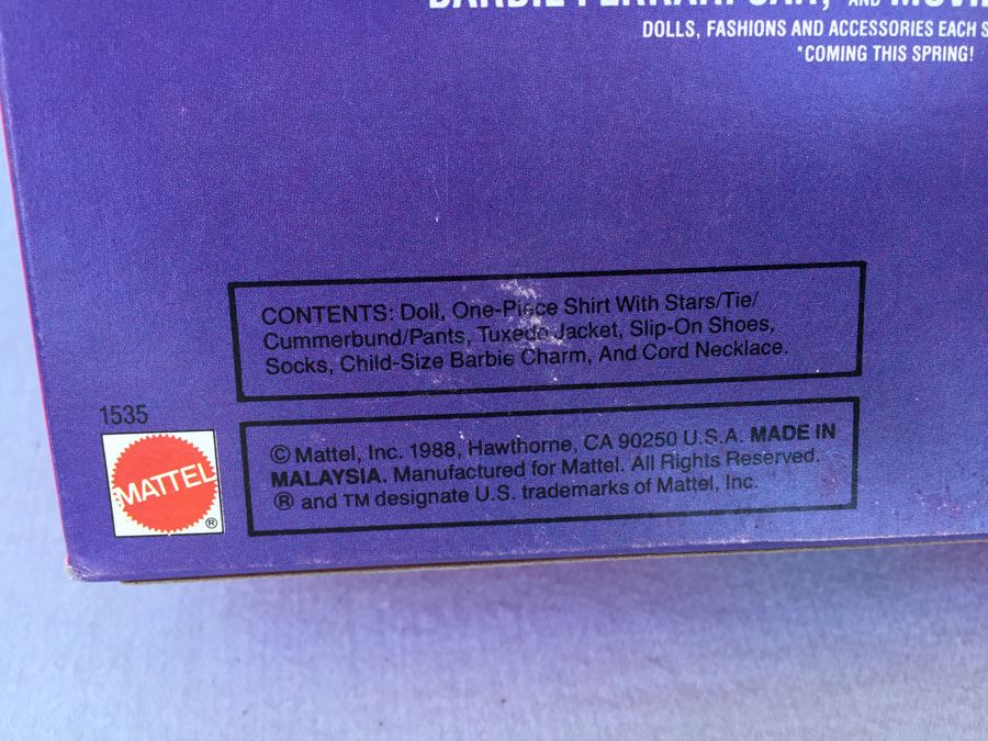Super Star Ken Doll Mattel New In Box Vintage 1988 [Photo 7]