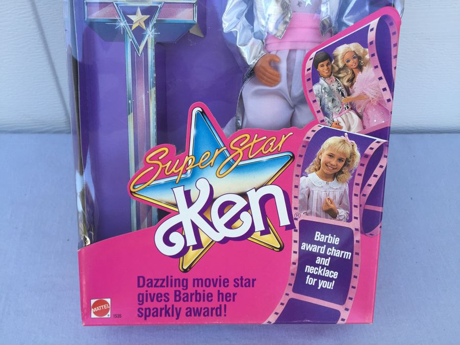 Super Star Ken Doll Mattel New In Box Vintage 1988 [Photo 5]