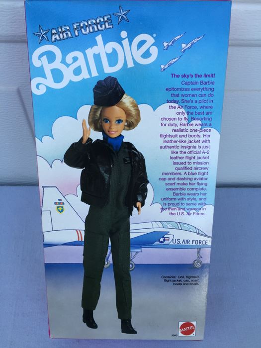 Air Force Barbie Stars 'N Stripes Limited Edition Special Mattel New In Box Vintage 1990 [Photo 8]