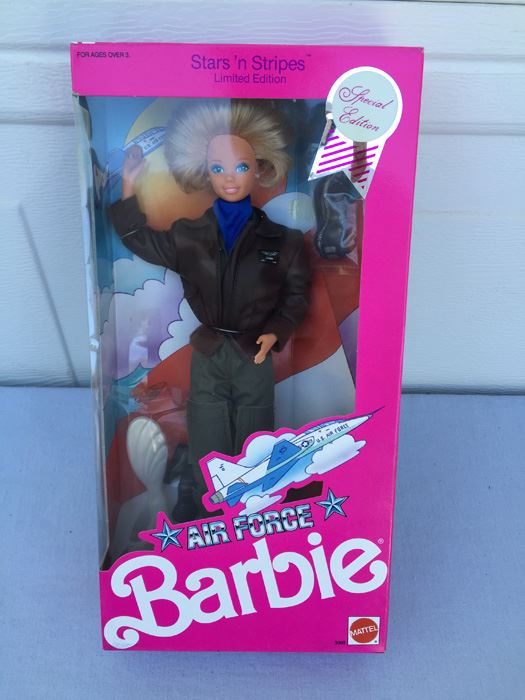 Air Force Barbie Stars 'N Stripes Limited Edition Special Mattel New In Box Vintage 1990 [Photo 1]